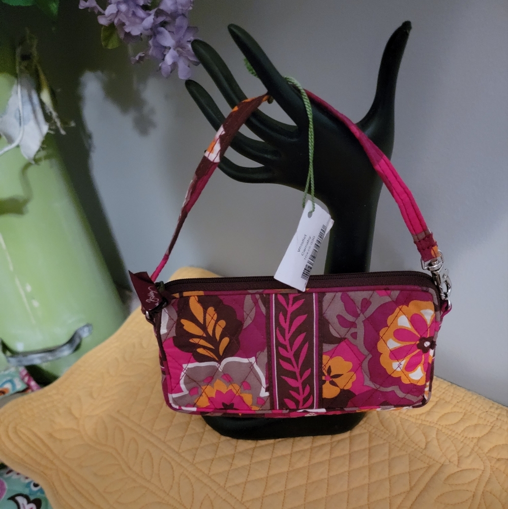 Vera Bradley Floral Wristlet